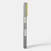 スマートロックのついた黄色いドアを開ける Case-Mate iPhoneケース (裏面 / 右)