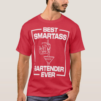 スマート最高のスバーテンダーエバー Tシャツ