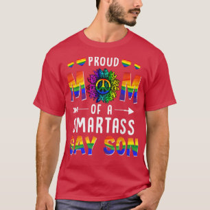 スマート誇りを持ったなゲイの母LGBTゲイプライド・イブ Tシャツ