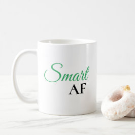 スマートAFグリーン表現ステートメント コーヒーマグカップ