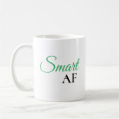 スマートAFグリーン表現ステートメント コーヒーマグカップ (左)