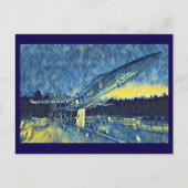 スマーナ (Smyrna) 、テネシー州、アメリカ海軍ブルーエンジェルス記念絵画 ポストカード (正面)