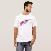 スマ絵を描ー・スモックの仕事 Tシャツ (正面フル)
