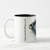 スミスコロナによってすごい優れたなタイプライター ツートーンマグカップ (左)