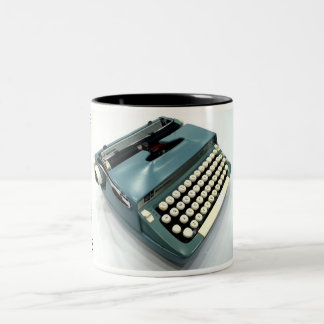 スミスコロナによってすごい優れたなタイプライター ツートーンマグカップ