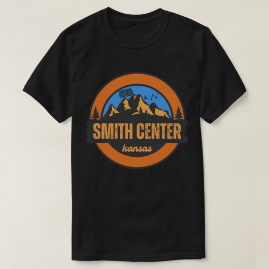スミスセンター (カンザス州) Tシャツ (デザイン正面)
