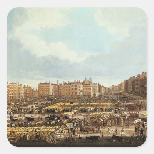 スミスフィールド市場、R.G. Reeveによって刻印 スクエアシール (正面)