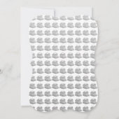 スミスプレミアNo.2タイプライター 招待状 (裏面)