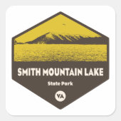 スミスマウンテンレイク州パーク，バージニア スクエアシール (正面)