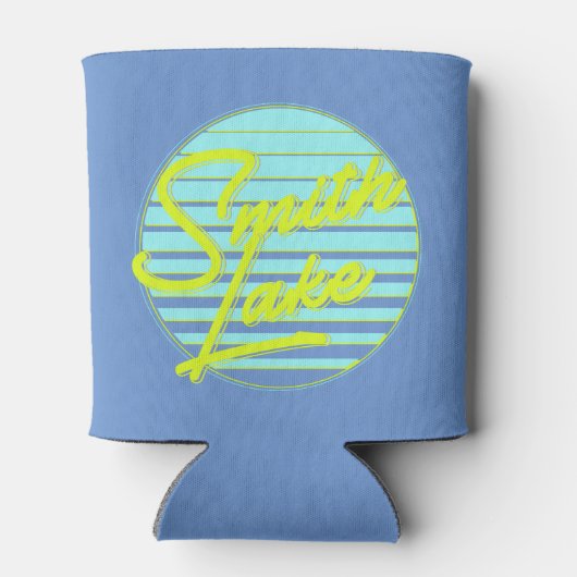 スミスレイクレトロネオンクーラーボックス 缶クーラー (裏面)