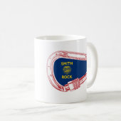 スミスロック登山カラビナー コーヒーマグカップ (正面右)