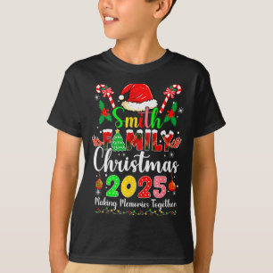 スミス一家のクリスマス2025 マッチングサンタ帽子 Xmas Tシャツ