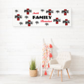 スミス家族会の旗 横断幕 (インサイチュ)