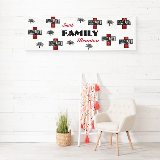 スミス家族会の旗 横断幕 (インサイチュ)