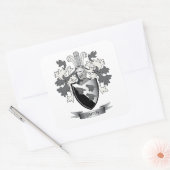 スミス家紋コート・オブ・アームズ スクエアシール (封筒)