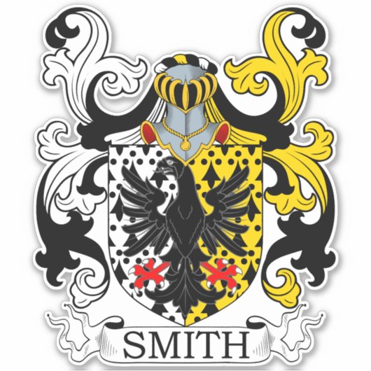 スミス家紋 シール (正面)