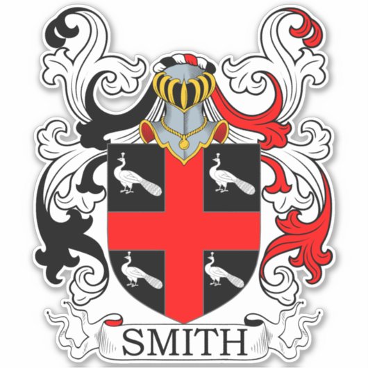 スミス家紋 シール (正面)