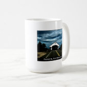 スミス屋根付橋のマグ コーヒーマグカップ (正面右)