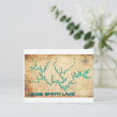 スミス湖ポストカード ポストカード (スタンド正面)