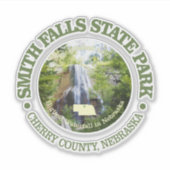 スミス滝SP シール (正面)