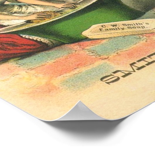 スミス石鹸 ポスター (角)