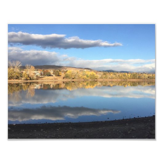 スミス貯水池の反射 フォトプリント            (正面)