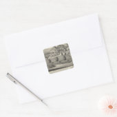 スミス、エバンズのレジデンス スクエアシール (封筒)