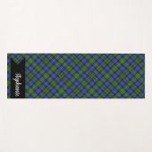 スミス スコットランド 家族 タルタン プライド パターン ヨガマット (正面(横))