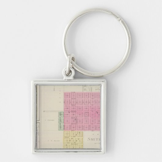 スミス·センター、グールド·シティ、モーター、ウェブスター、カンザス キーホルダー (正面)