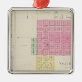 スミス·センター、グールド·シティ、モーター、ウェブスター、カンザス メタルオーナメント (正面)