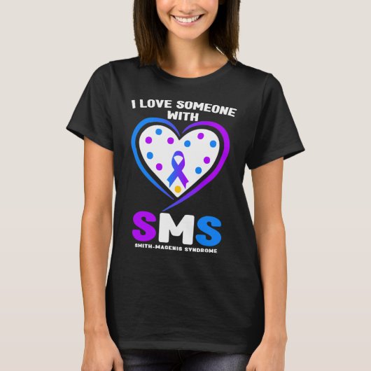 スミス・マジェニス症候群の誰かを愛してます 認知 Tシャツ (正面)