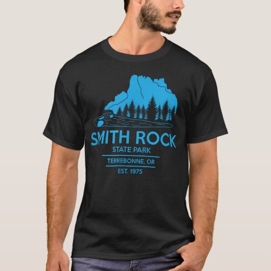 スミス・ロック州立公園 - オレゴン州 Tシャツ (正面)