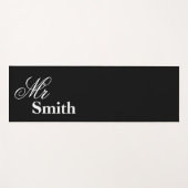 スミスBlack氏 ヨガマット (正面(横))