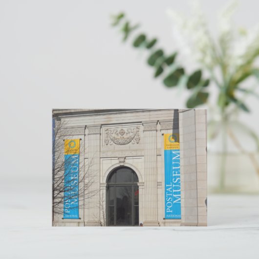 スミソニアン国立郵便博物館ワシントンDC ポストカード (スタンド正面)