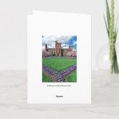 スミソニアン城およびHauptの庭カード カード (裏面)