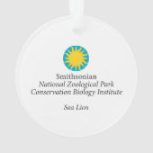 スミソニアン|アシカ オーナメント (裏面)