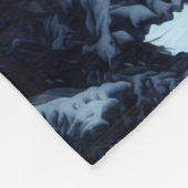 スミティ冬の月 フリースブランケット (角)