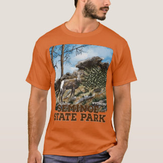 スミニー州パークワイオミング Tシャツ