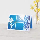 スミリン… カード (黄色い花)