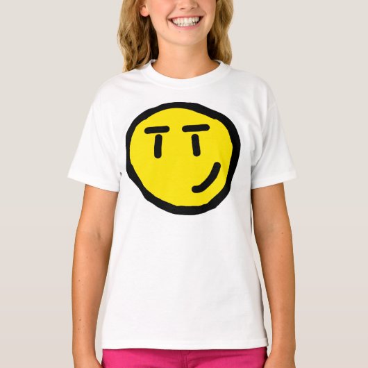 スミルク顔 Tシャツ (正面)