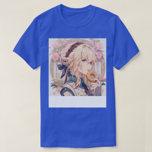 スミレのエバーガーデンドーナツ Tシャツ (デザイン正面)