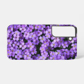 スミレの春の花 SAMSUNG GALAXYケース (裏面横)