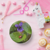 スミレの甘い花のラディバグ ペーパーボウル (パーティー)