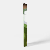 スミレの甘い花のラディバグ iPhoneケース (左側面)