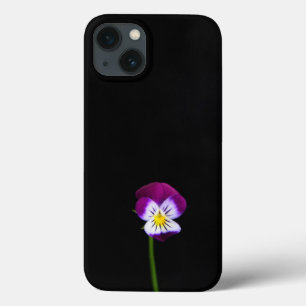 スミレの花のiphcn iPhone 13ケース