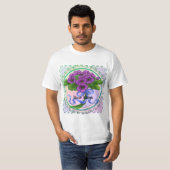 スミレの花束 Tシャツ (正面フル)