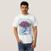 スミレの花束 Tシャツ (正面フル)