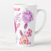 スミレの薔薇 カフェラテマグ (右)