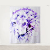 スミレエレガントート タペストリー (正面)