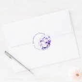 スミレエレガントート ラウンドシール (封筒)